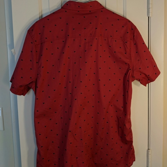 Red button down shirt - Picture 3 of 3